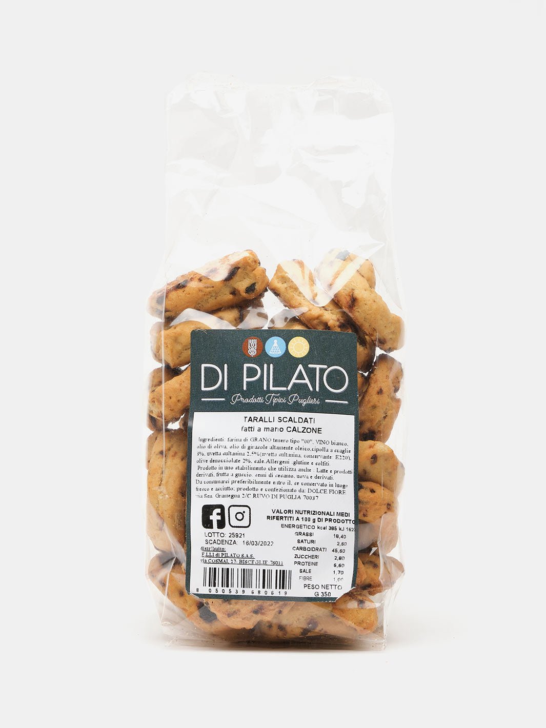 Taralli al Calzone di Cipolla da 350gr